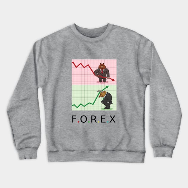 Forex art Crewneck Sweatshirt by cypryanus